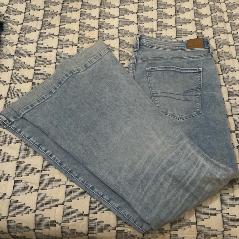 American Eagle festival flare jeans